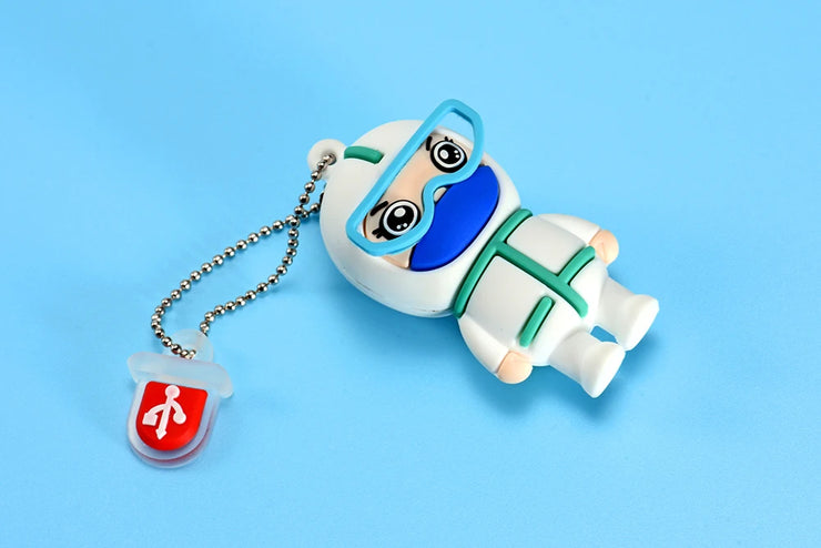Clé USB créative infirmier cartoon idée cadeau original