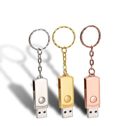 Clé USB métal haute vitesse rotative 16Go à 128Go