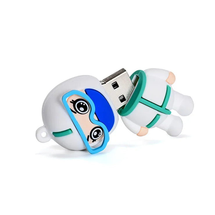 Clé USB Médecin & Infirmier 4Go à 64Go – Design Cartoon Créatif