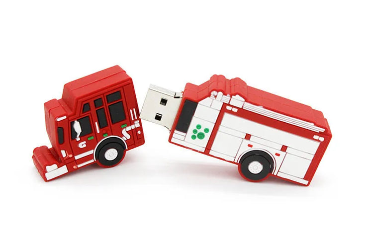 Clé USB Véhicules 4Go à 128Go – Design Cartoon Créatif