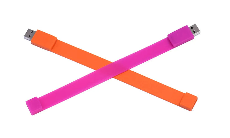 Clé USB Bracelet Silicone 4Go à 64Go – Design Créatif et Portable