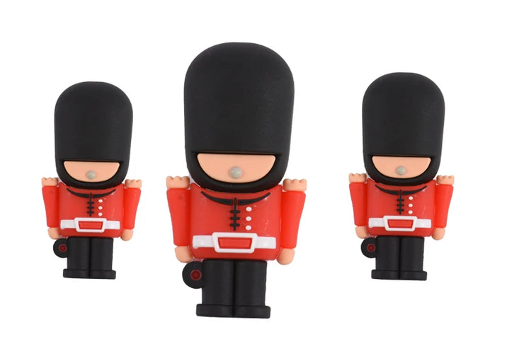 Clé USB Cartoon Fille & Garçon 4Go à 64Go – Design Créatif