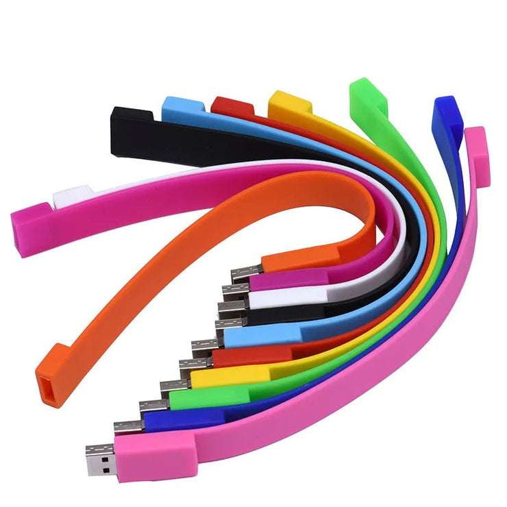Clé USB Bracelet Silicone 4Go à 64Go – Design Créatif et Portable