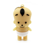 Clé USB Cartoon Fille & Garçon 4Go à 64Go – Design Créatif
