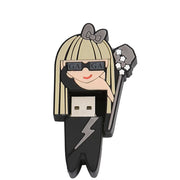 Clé USB Cartoon Fille & Garçon 4Go à 64Go – Design Créatif