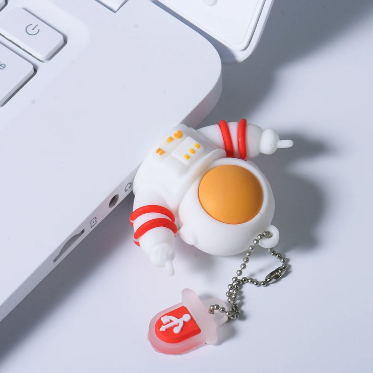 Clé USB Astronaute 4Go à 64Go – Design Cartoon et Créatif