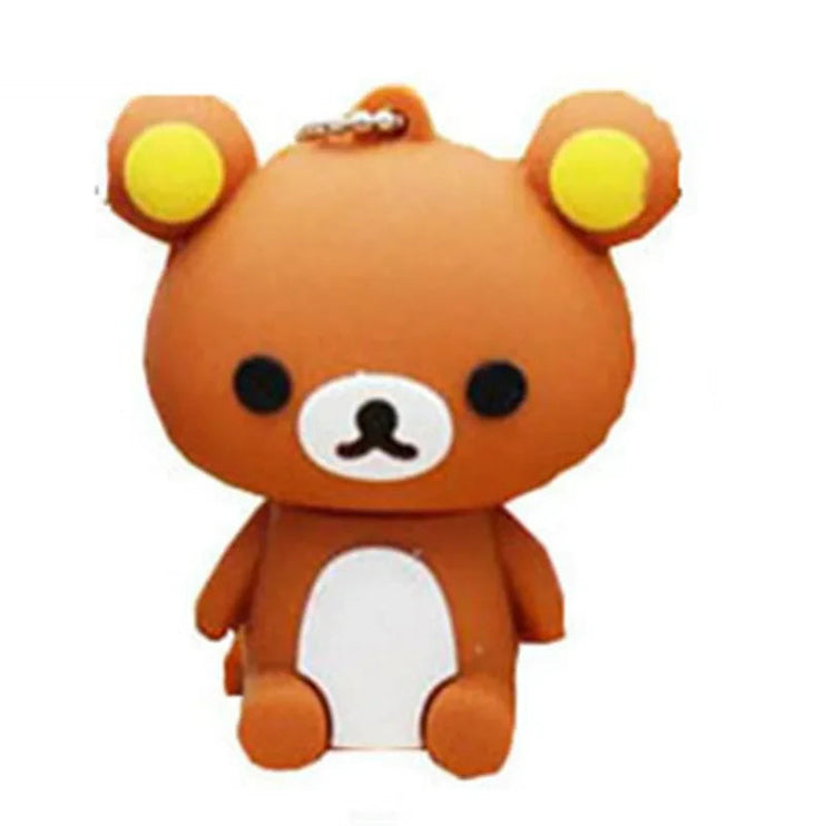 Clé USB Ours Cartoon 4Go à 64Go – Design Créatif et Amusant