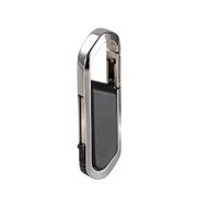 Clé USB Métal & Cuir 4Go à 128Go – Design Rotatif et Portable