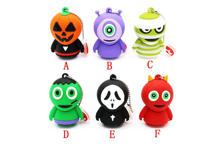 Clé USB Fantôme 4Go à 32Go – Design Cartoon Halloween