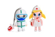 Clé USB Cartoon Fille & Garçon 4Go à 64Go – Design Créatif