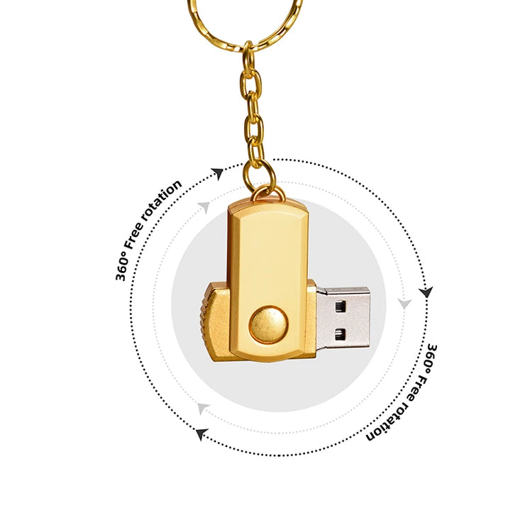 Clé USB haute vitesse rotative 16Go à 128Go