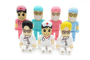 Clé USB Mini Médecin 4Go à 64Go – Design Cartoon Infirmier