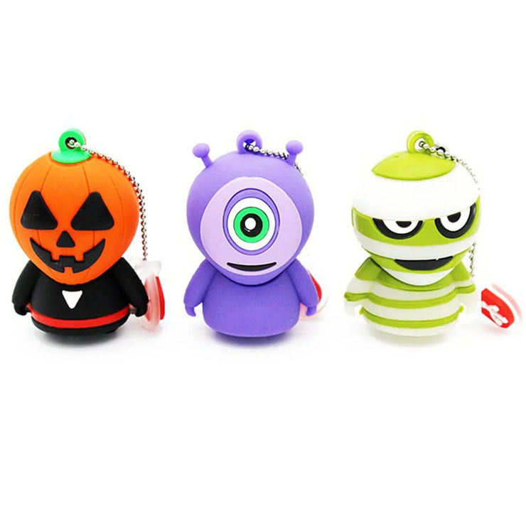 Clé USB Fantôme 4Go à 32Go – Design Cartoon Halloween