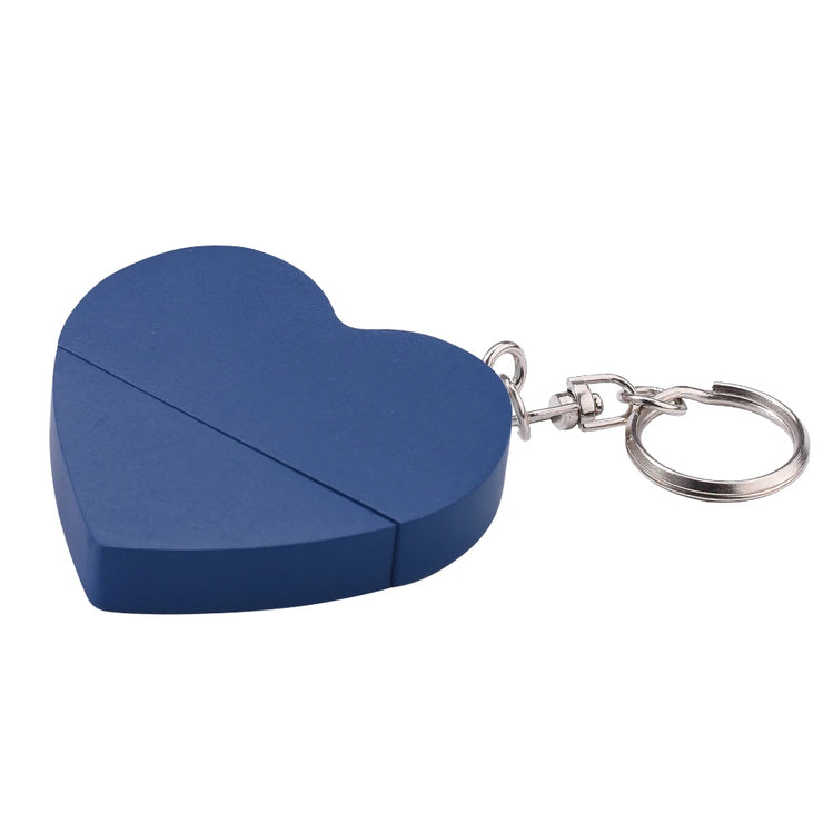 Clé USB Bois en Forme de Cœur 4Go à 128Go – Design Élégant et Personnalisable