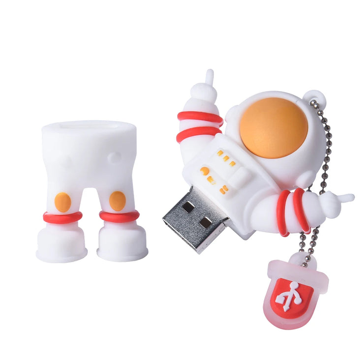 Clé USB Astronaute 4Go à 64Go – Design Cartoon et Créatif