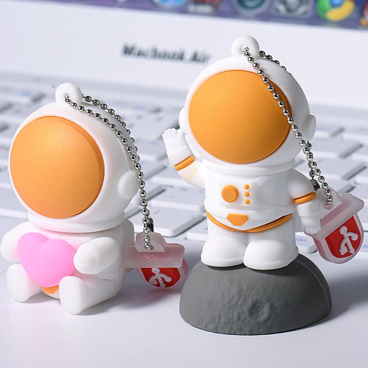 Clé USB JASTER astronaute 4Go à 64Go, design cartoon et créatif
