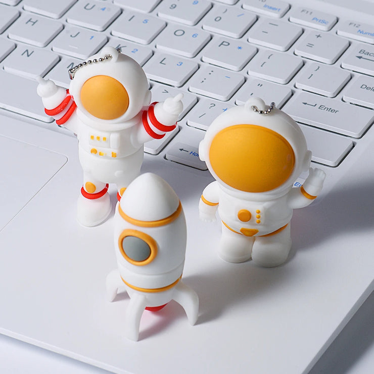 Clé USB Astronaute 4Go à 64Go – Design Cartoon et Créatif