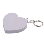 Clé USB Bois en Forme de Cœur 4Go à 128Go – Design Élégant et Personnalisable
