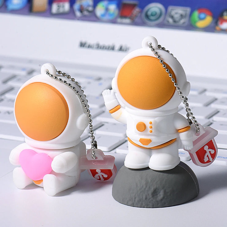 Clé USB Astronaute 4Go à 64Go – Design Cartoon et Créatif