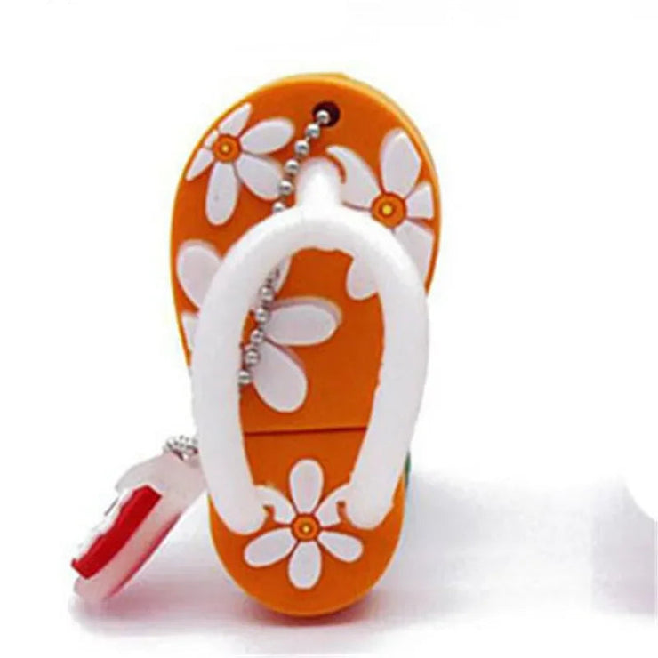 Clé USB Cartoon Pantoufle 4Go à 128Go – Design Amusant et Coloré