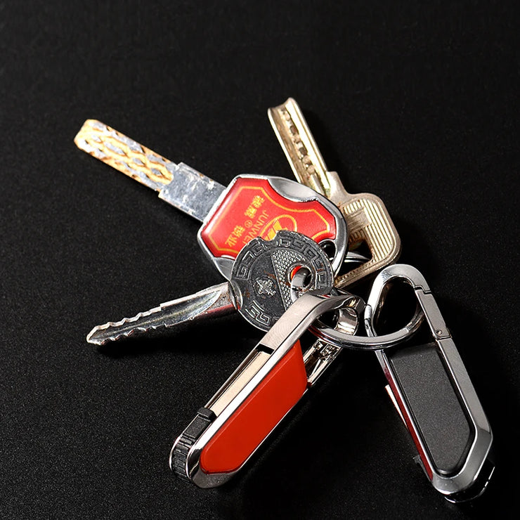 Clé USB Métal & Cuir 4Go à 128Go – Design Rotatif et Portable