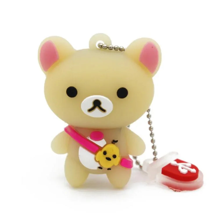Clé USB Ours Cartoon 4Go à 64Go – Design Créatif et Amusant
