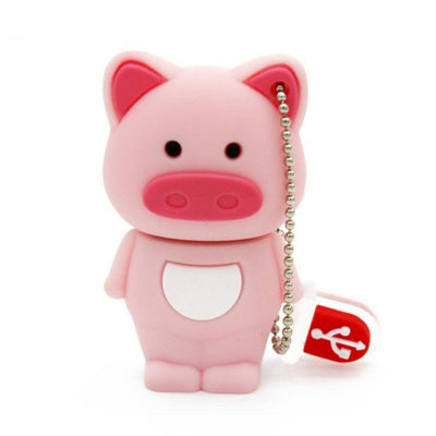 CLé USB Rose cochon mignon - Clé USB Fantaisie 