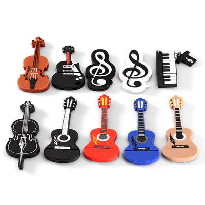 clé USB Fantaisie - clé instruments de musique 