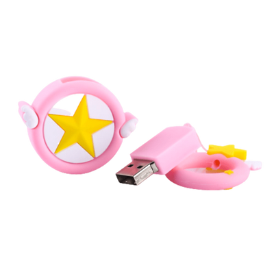 Clé USB rose étoile princesse - Clé USB Fantaisie 