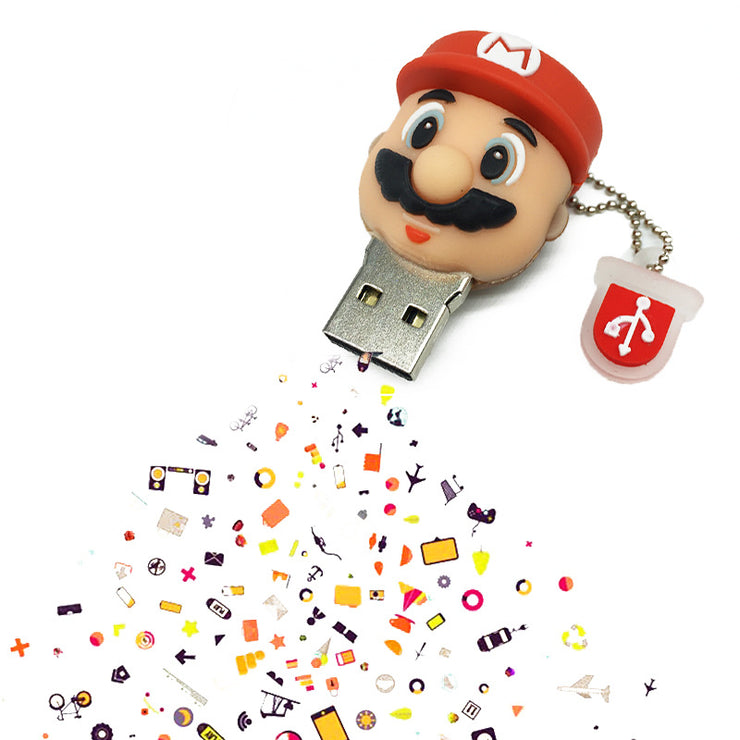 Porte-clés imitation champignon dans le jeu Mario avec