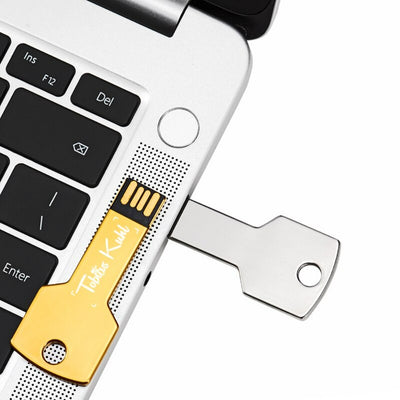 Clé USB en forme de clé plate