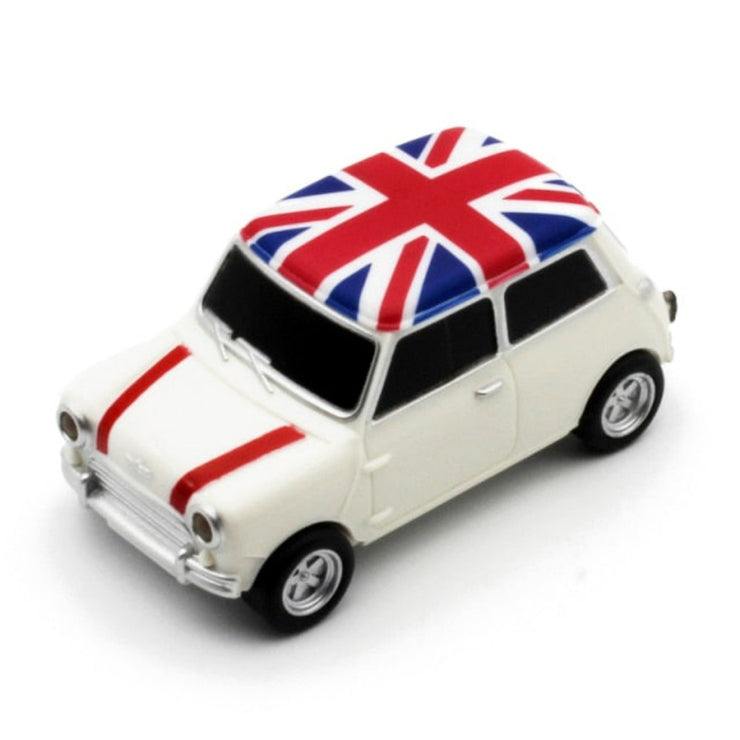 clef usb fantaisie voiture mini blanche 